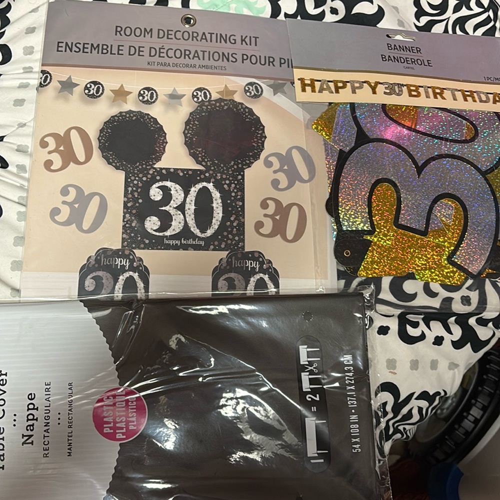 Party decorations